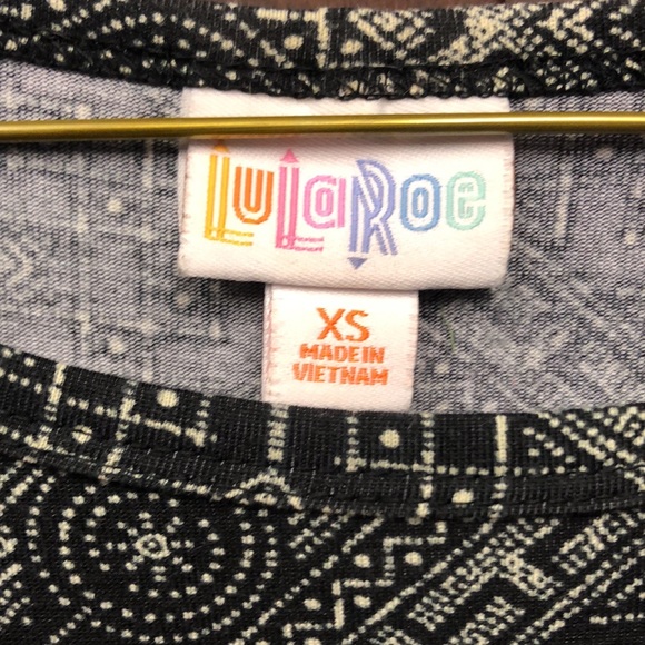 XS Lularoe Carly Dress - Picture 5 of 6